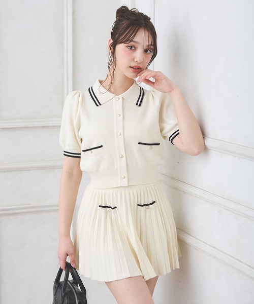 「INGNI」 セットアップ M ネイビー レディース_画像9
