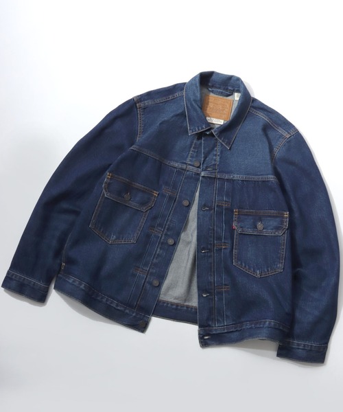 LEVI'S 2nd トラッカージャケット デニムジャケット セルビッチ Gジャ Levi's（リーバイス） デニムジャケット gジャン TYPE-II TRUCKER