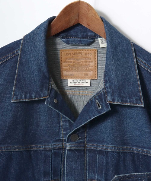 LEVI'S 2nd トラッカージャケット デニムジャケット セルビッチ Gジャ Levi's（リーバイス） デニムジャケット gジャン TYPE-II TRUCKER