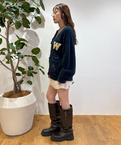 w closet（ダブルクローゼット） パンツ スカラップフリルショート