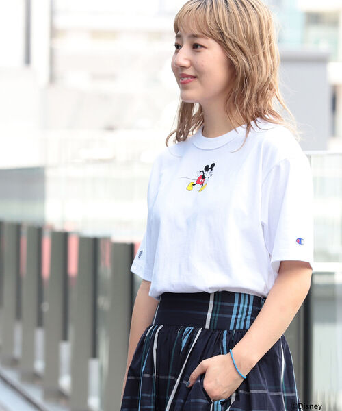Tシャツ Tシャツ Champion Beams Boy 別注 Disney ディズニー ミッキーマウス Tシャツ Zozotown Paypayモール店 通販 Paypayモール