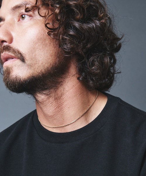 Magine（マージン） ネックレス K18 GOLD CUT AZUKI CHAIN NECKLACE(L