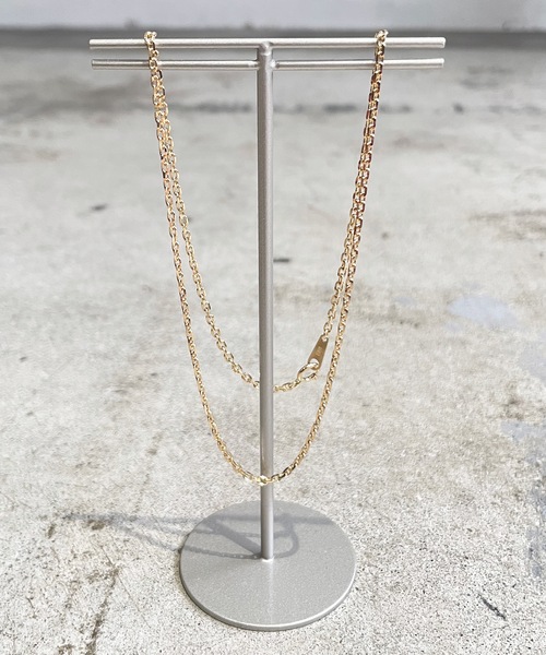 Magine（マージン） ネックレス K18 GOLD CUT AZUKI CHAIN NECKLACE(L