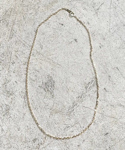 Magine（マージン） ネックレス K18 GOLD CUT AZUKI CHAIN NECKLACE(L