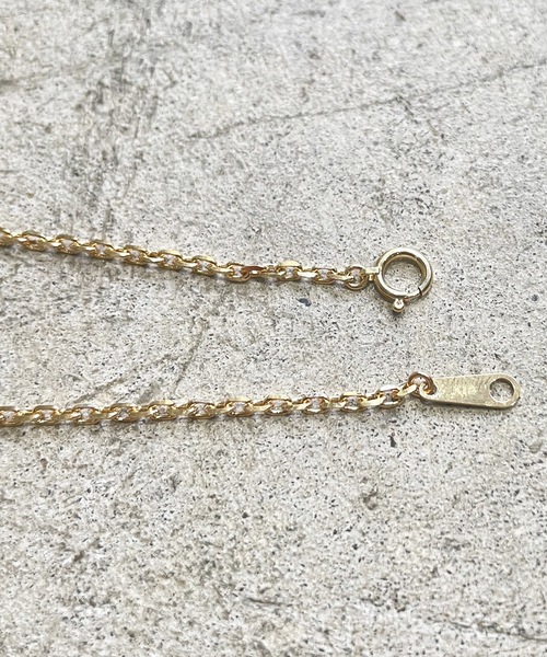 アクセサリー 18k necklace 40cm Magine ネックレス K18 GOLD CUT AZUKI CHAIN NECKLACE(L) 40cm