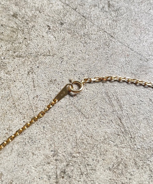 Magine（マージン） ネックレス K18 GOLD CUT AZUKI CHAIN NECKLACE(L