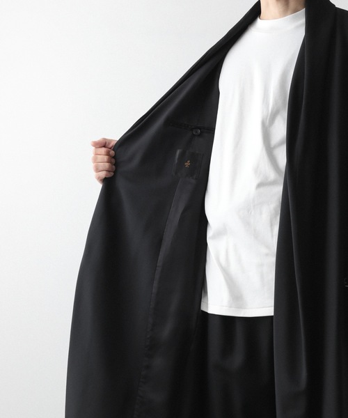 ジャケット・アウター AP STUDIO shawl collar Coat ATO ノーカラーコート コート shawl collar coat メンズ