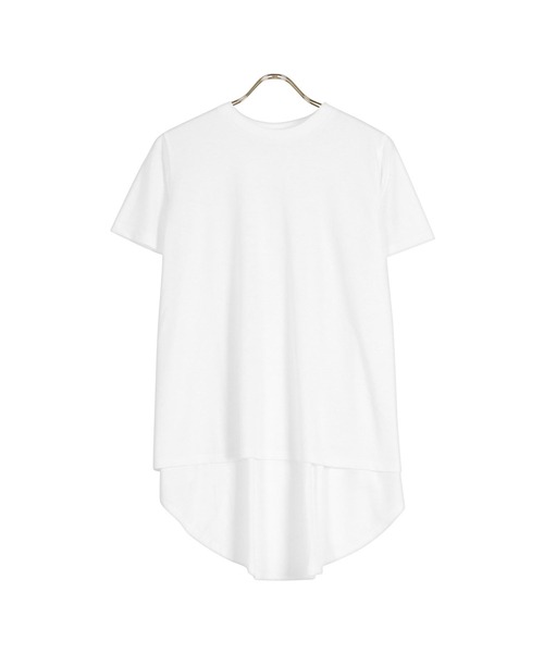 KOBE LETTUCE tシャツ バックギャザーアシンメトリーチュニックT