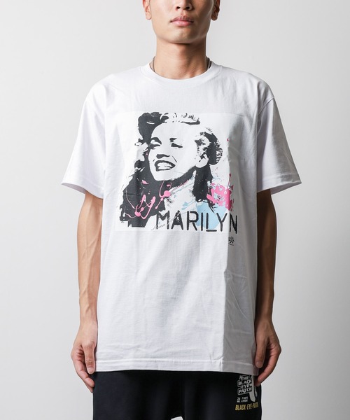 【スペシャル】マリリンモンロー stanley desantis tシャツ RARETE (ラルテ) マリリンモンロー Tシャツ 蛇 ブラック Tシャツ