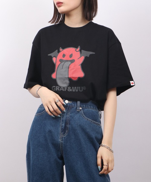 GRAF＆WU tシャツ GRAF＆WU/ グラフアンドウー 天使＆悪魔