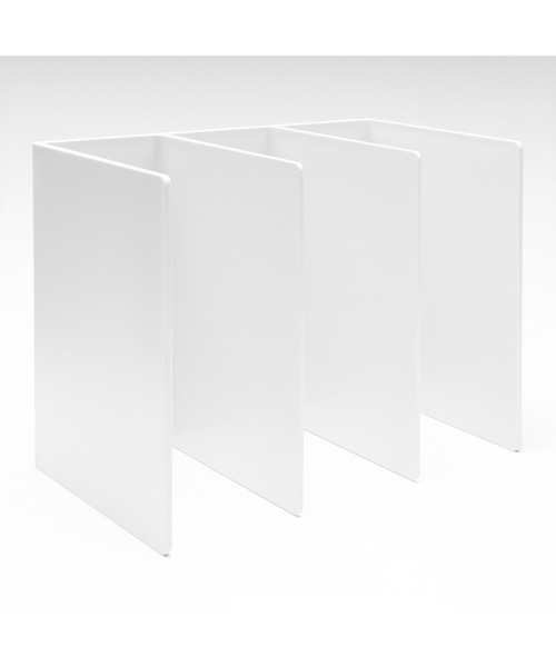 無印良品 仕切りスタンド 無印良品（MUJI） 収納 スチロール仕切りスタンド・ホワイトグレー 3