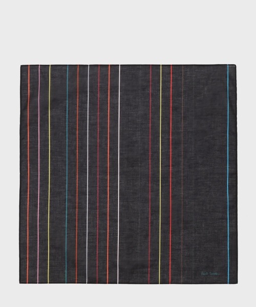 Paul Smith ハンカチ シグネチャーストライプトリミング