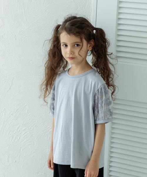 チュールデザインTシャツ LIAN tシャツ 3WAYチュールデザインT レディース : ZOZOTOWN
