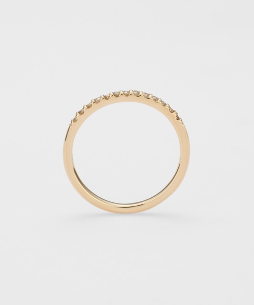 agete（アガット） 指輪 リング K18ダイヤモンドピンキーリング