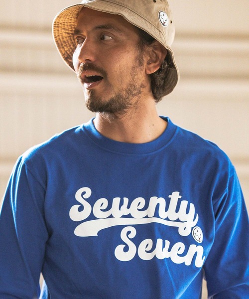 seventy seven tシャツ mlt4667- heavy onz L-S t-shirts (cursive