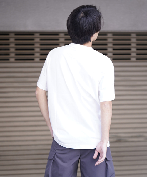 ndx エヌディーエックス Tiny T-Shirt ホワイト ndx tシャツ 「ndx / エヌディーエックス」BOXY T-SH メンズ
