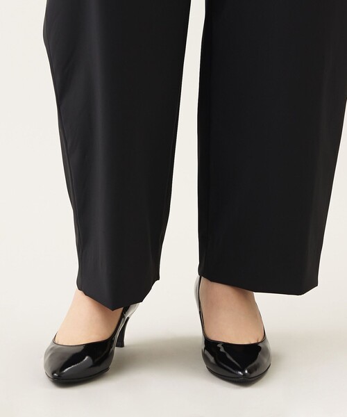 【美品】odette e odile ポインテッド パンプス75↓↑ ODETTE E ODILE ポインテッドブロックヒール パンプス55