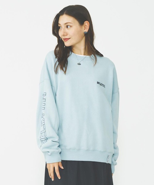 トレーナー スウェット STENCIL LOGO BASIC SWEAT TOP レディース メンズ