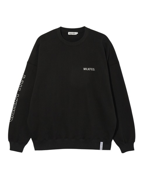 トレーナー スウェット STENCIL LOGO BASIC SWEAT TOP レディース メンズ MILKFED. トレーナー スウェット STENCIL LOGO BASIC SWEAT TOP