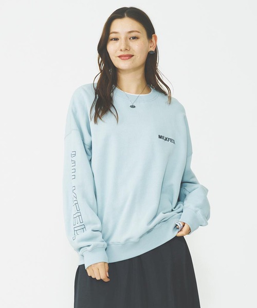 MILKFED.（ミルクフェド） トレーナー スウェット STENCIL LOGO BASIC
