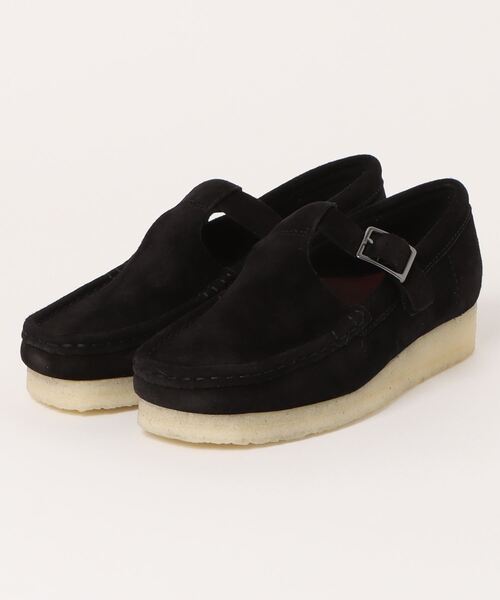Clarks（クラークス） デッキシューズ モカシン W WALLABEE T-BAR