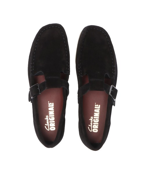 Clarks（クラークス） デッキシューズ モカシン W WALLABEE T-BAR