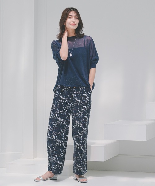 elu. エル　スズランワイドパンツ　S elu エル スズランワイドパンツ S