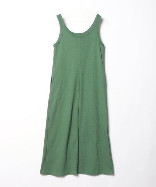 AURALEE」 ノースリーブワンピース 1 グリーン レディース : 84930760 
