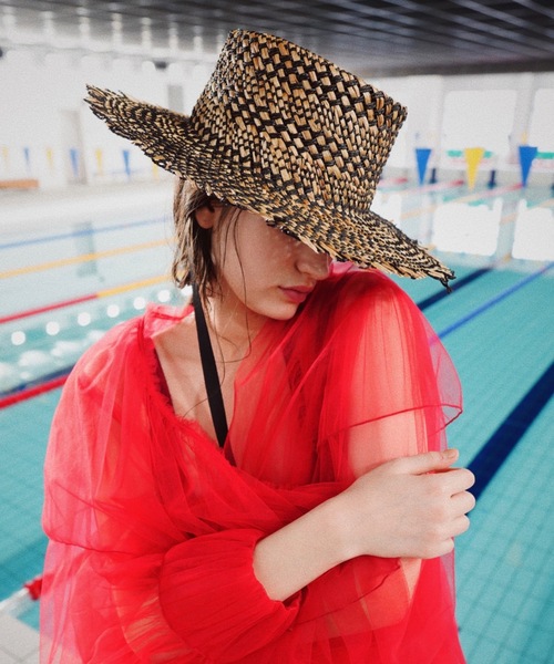 ORIENT MILLINERY 帽子 ハット MIXA「ミクサ」ラティス編み