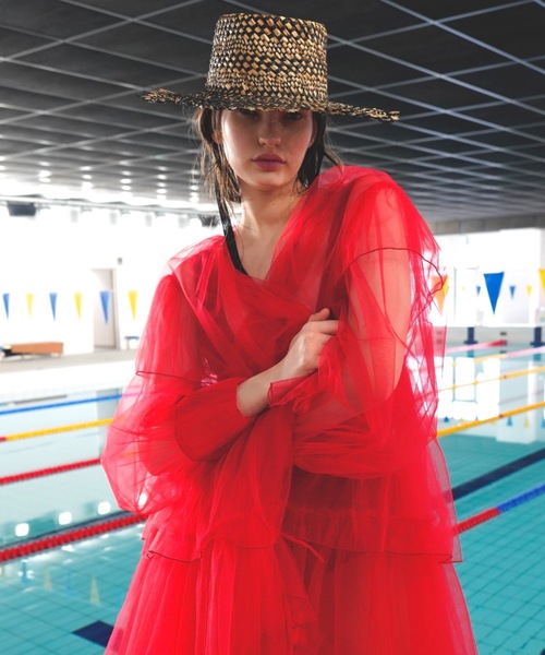ORIENT MILLINERY 帽子 ハット MIXA「ミクサ」ラティス編み