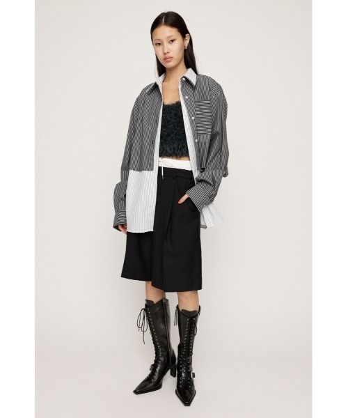 SLY ブラウス シャツ LAYERD STRIPE 2P SH レイヤード