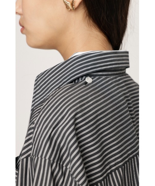 SLY ブラウス シャツ LAYERD STRIPE 2P SH レイヤード