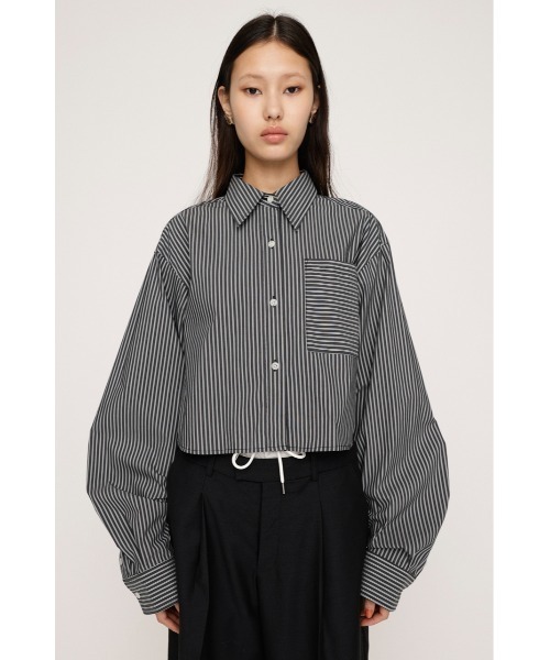 ブラウス シャツ LAYERD STRIPE 2P SH レイヤード ストライプ 2ピー シャツ レディース SLY ブラウス シャツ LAYERD STRIPE 2P SH レイヤード
