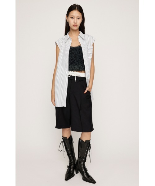 ブラウス シャツ LAYERD STRIPE 2P SH レイヤード ストライプ 2ピー シャツ レディース SLY ブラウス シャツ LAYERD STRIPE 2P SH レイヤード