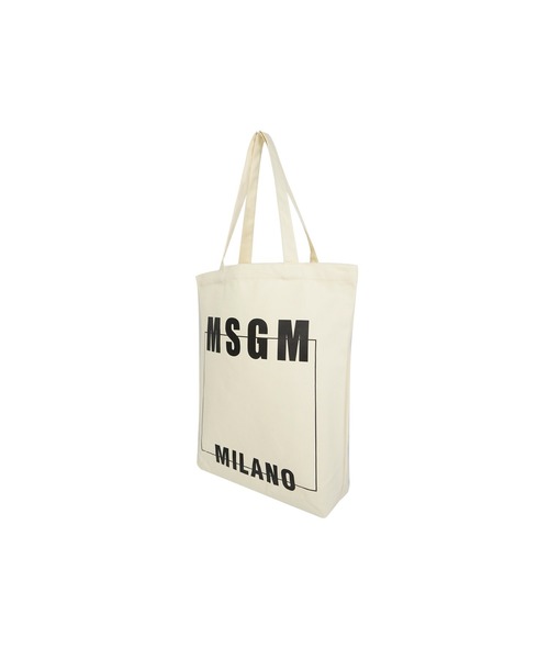 トートバッグ 「New」MSGM MILANO ロゴトートバッグ「Japan Exclusive 