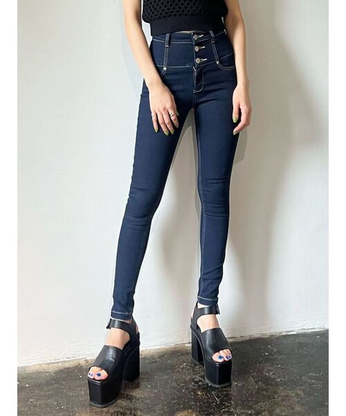 EMODA（エモダ） ジーンズ デニム デニムパンツ 「ELDER」NUDEハイ