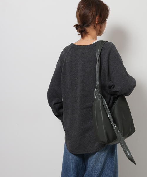 ウールミックス2wayビッグプルオーバー JOURNAL STANDARD relume ニット 「追加」ウールミックス2way
