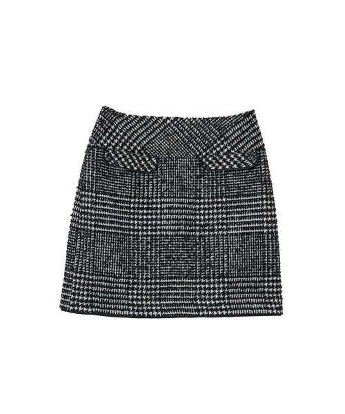 スカート Hemingway Check Tweed Skirt Her lip to スカート Hemingway Check Tweed Skirt レディース