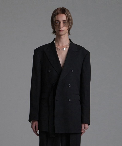 THE BLAZER MAN ダークグレー テーラードジャケット zz-M0843FJ408_3-1.jpg?1725502342