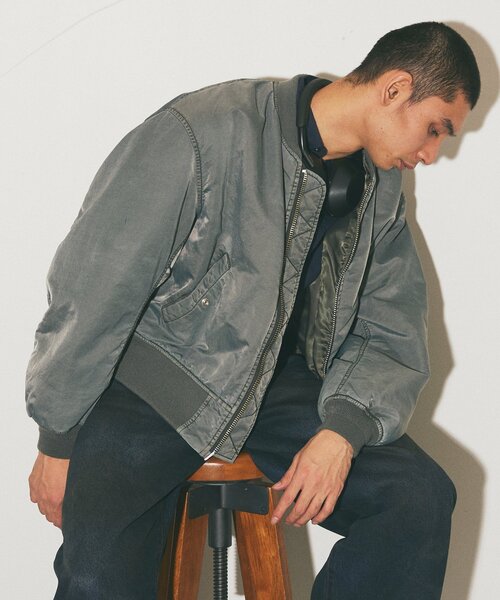 JOURNAL STANDARD オーバーフィット ボンバーブルゾン ma1 JOURNAL STANDARD ma1 ma-1 オーバーフィット ボンバーブルゾン