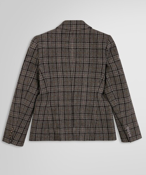 未使用級 EESETT&Co. タグ付 定価4.2万 グレンチェック ジャケット miniministore グレンチェック ジャケット レディース秋