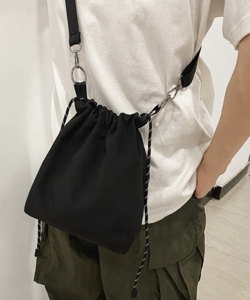 H.TOKYO ショルダーバッグ ユニセックス/ナイロンミニショルダーバッグ