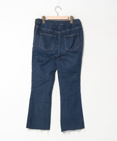 [LEPSIM] обработка Denim брюки M голубой женский 