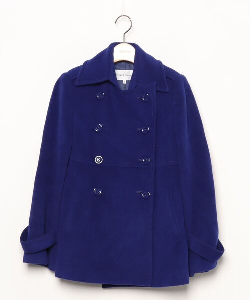 ピンキー&ダイアン♪ジャケット美品38 新品タグ付 ピンキー＆ダイアン ノーカラージャケット ホワイト 白 38