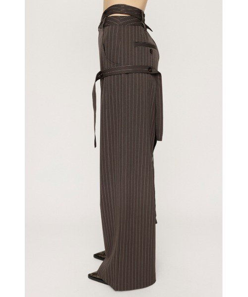 SLY スラックス パンツ OPEN WAIST MANNISH PT オープン