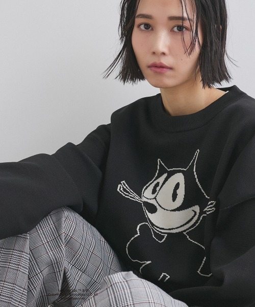 ニット セーター 「FELIX」軽量ニットトップス「洗濯機で洗える」 レディース