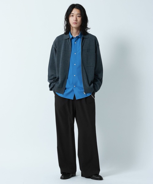 RAGEBLUE（レイジブルー） スラックス 「LUXURY+EASY」 DRAPE WIDE