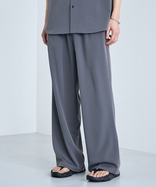 はーげんだっち RAGEBLUE（レイジブルー） スラックス 接触冷感「LUXURY+EASY」 DRAPE
