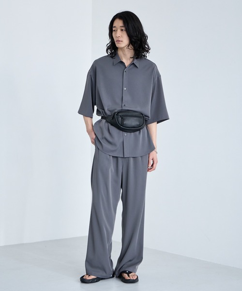 RAGEBLUE（レイジブルー） スラックス 接触冷感「LUXURY+EASY」 DRAPE