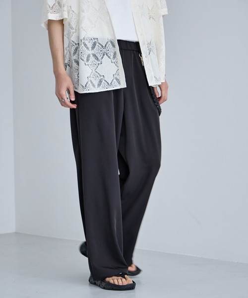 RAGEBLUE(レイジブルー) スラックス 接触冷感「LUXURY+EASY」 DRAPE RAGEBLUE(レイジブルー) スラックス 接触冷感「LUXURY+EASY」 DRAPE